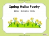 Spring Haiku Poetry Teaching Resources (slide 1/38)